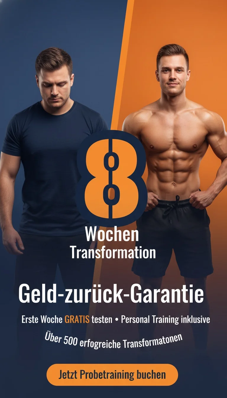 8 Wochen Transformation – Geld-zurück-Garantie